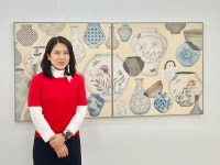 민화작가 김경희, 달항아리 속에서 꽃피우는 행복을 말하다 민화작가 김경희, 달항아리 속에서 꽃피우는 행복을 말하다 