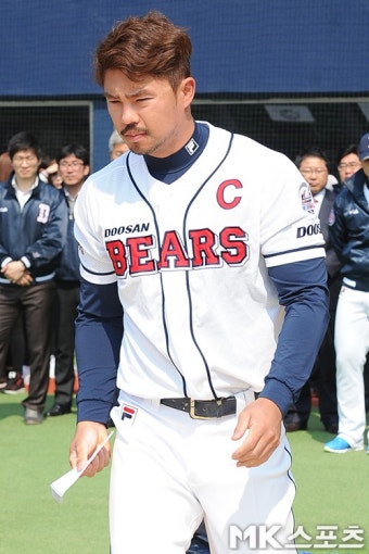 오재원 `이제는 두산의 주장으로서` [MK포토]