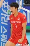 서재덕 `2연속 블로킹 성공에 우렁찬 포효` [MK포토]