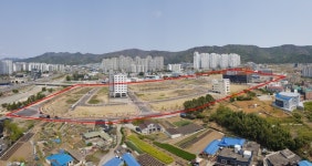 울산 북구 유일의 중심상업지역, 와우시티 준공