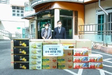 금성백조, 대전 복지시설에 추석 위문품 전달