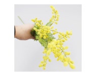 더리얼스 엠데코:대한민국 대표 플라워 종합쇼핑몰 [더리얼스 엠데코] 조화 인조 미모사 스프레이 68cm - 2색 택1