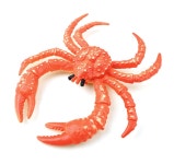 더리얼스 엠데코:대한민국 대표 플라워 종합쇼핑몰 [더리얼스 엠데코] 대게 꽃게 모형 인조 크랩 찜 10cm 음식모형 해산물 요리 뷔페 마트 데코... 
