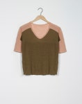WIZWID:위즈위드 - [sita murt:시타머트]Sitamurt/Sitamurt Camiseta Bloc Color WIZWID