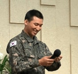 군대에서 노래하는 빅뱅의 대성