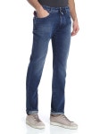 Blue jeans with green logo (J688 COMF 01059W4-5001 004-4) - 사는 게 즐겁다! 롯데닷컴