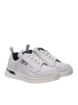 White leather sneakers with logo (2EG264 34A F0009) - 사는 게 즐겁다! 롯데닷컴