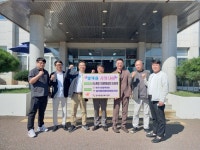 당진시 밝은사회합덕클럽, 지역방역에 앞장:내외신문 ≪내외신문≫ 당진시 밝은사회합덕클럽, 지역방역에 앞장
