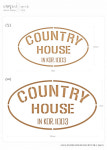 스텐실본 country house - 한샘몰