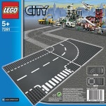 구매대행 쇼핑몰 폴로박스입니다. [폴로박스] [해외] LEGO City Base Street Road T-Junction and Curve 32 x 32 Platforms, Gray | 7281