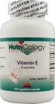 USA 전문 온&오프라인 구매대행 쇼핑몰 폴로박스입니다. [폴로박스] NutriCology Vitamin E Succinate -- 100 Vegetarian Capsules