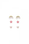 USA 전문 온&오프라인 구매대행 쇼핑몰 폴로박스입니다. [폴로박스] [해외] Forever21 Rainbow Stud Earring Set
