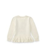 USA 전문 온&오프라인 구매대행 쇼핑몰 폴로박스입니다. [폴로박스] Polo Ralph Lauren 90436 Puppy Cotton Peplum Sweater