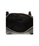 [폴로박스] HS Collection 07957 Hs 5198-61 Nr Sasha Made In Italy Black Structured Leather Sacthel/ Shoulder Bag 444961901