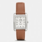 USA 전문 온&오프라인 구매대행 쇼핑몰 폴로박스입니다. [폴로박스] Coach 10635 Page Stainless Steel Leather Strap Watch