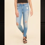 USA 전문 온&오프라인 구매대행 쇼핑몰 폴로박스입니다. [폴로박스] Hollister 32963 High-Rise Crop Super Skinny Jeans