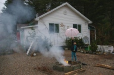 새론민박에서 모닥불... - 뽐뿌:자유갤러리 새론민박에서 모닥불...