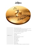 스쿨뮤직 - 약속을 지키는 사람들 스쿨뮤직 - Zildjian A HEAVY 15인치 하이햇 (A0156)