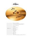 스쿨뮤직 - 약속을 지키는 사람들 스쿨뮤직 - 18인치 A Zildjian HEAVY CRASH BRILLIANT A0278