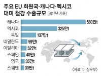 [서울신문] EU·캐나다·멕시코, 美에 보복 관세… WTO에 제소도 EU·캐나다·멕시코, 美에 보복 관세… WTO에 제소도