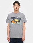 SSF SHOP - 삼성물산 패션부문 온라인 공식몰 그레이 원포인트 반소매 티셔츠