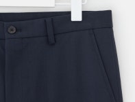 SSF SHOP - 삼성물산 패션부문 온라인 공식몰 네이비 베이직 슬림핏 슬랙스