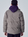 SSF SHOP - 삼성물산 패션부문 온라인 공식몰 베이지 클래식 체크 쇼트 패딩