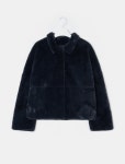 에잇세컨즈(8SECONDS) 네이비 페이크 소프트 FUR 쇼트 재킷 (168Y3ZSY1R) - 79,900원 | 무신사 스토어