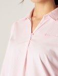 SSF SHOP - 삼성물산 패션부문 온라인 공식몰 핑크 여성 에어 도트 블라우스