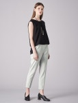 LEBEIGE-Poly Blend Slim H Fit Pants - Grey│삼성물산 온라인몰 SSF Shop Poly Blend Slim H Fit Pants - Grey