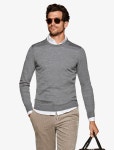 SUITSUPPLY-그레이 크루넥 스웨터│삼성물산 온라인몰 SSF Shop 그레이 크루넥 스웨터