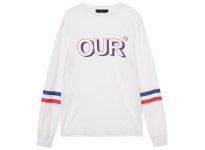 아우어무브(our move) | WIZWID:위즈위드 - [OUR SEOUL:아우어서울][Our Seoul][Beaker] Our Long Sleeve T-Shirt White WIZWID