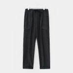 SSF SHOP - 삼성물산 패션부문 온라인 공식몰 (Men) Wool Dot Pattern Easy Pants - Dark Grey