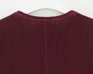 SSF SHOP - 삼성물산 패션부문 온라인 공식몰 (Women) Vintage Crew Neck Tee - Wine
