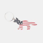 SSF SHOP - 삼성물산 패션부문 온라인 공식몰 Fox America Metal Keyring - Red_DIGITAL ONLY LINE