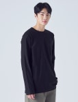 Soldout-Back Lettering L/S T-shirt - Black│삼성물산 온라인몰 SSF Shop Back Lettering L/S T-shirt - Black