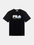 Stereo Vinyls-[SS19 STEREO X FILA] Color of Sound S/S Tee - Black│삼성물산 온라인몰 SSF Shop [SS19 STEREO X FILA] Color of... 