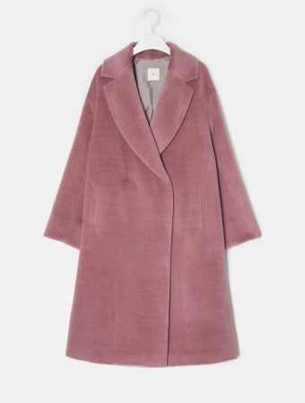 KUHO-Alpaca Blend Long  Coat - Light Green삼성물산 온라인몰 SSF Shop Alpaca Blend Long  Coat - Light Green