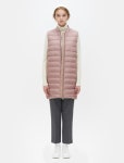 SSF SHOP - 삼성물산 패션부문 온라인 공식몰 핑크 롱 경량 다운 베스트