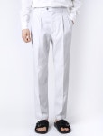 SSF SHOP - 삼성물산 패션부문 온라인 공식몰 BANTS B16SSPT1 Cotton Linen Two Tuck Pants Skyblue
