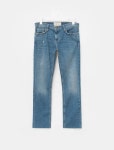SSF SHOP - 삼성물산 패션부문 온라인 공식몰 (Women) The Cropped Straight Denim - Blue