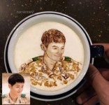 더쿠 - 라떼 아트 .jpgif