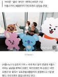 더쿠 - 롯데월드타워 전망대 서울스카이에 등장한 BT21 포토존 (어드밴처방면 BT21 캐릭터로 꾸며짐) +기사 추가 제목 수정
