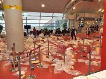 스퀘어 - 중국인들의 제주공항 쓰레기 투기, 왜 일어났을까 (feat. '오마이뉴스') 기사 내용 중 일부