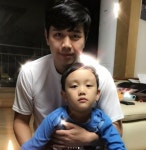 더쿠 - 김소현♥손준호 아들 주안, 크리스마스 카드도 척척 만드는 사랑둥이