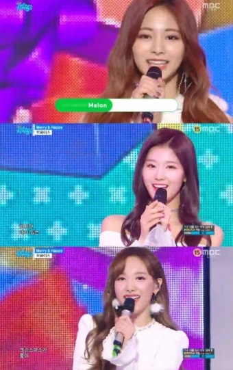 '음악중심' 트와이스, 이런 천사들과 함께 '해피 크리스마스' - TV리포트