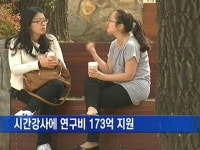 시간강사에 연구비 173억 지원