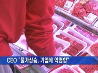 CEO 86% 물가상승, 기업에 악영향 CEO 86% ″물가상승, 기업에 악영향″