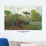 [wshop] 아르장퇴유 모네의 정원 명화 캔버스 액자 55x35cm 5509945 | 홈쇼핑모아 [wshop] 아르장퇴유 모네의 정원 명화 캔버스... 