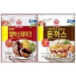 [wshop] [오뚜기] 오쉐프 함박스테이크 (800g)+통등심 돈까스 (1kg) 5043409 | 홈쇼핑모아 [wshop] [오뚜기] 오쉐프 함박스테이크 (800g)... 
